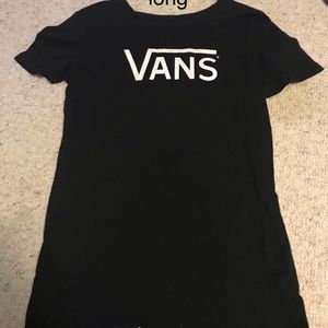 Gently used black vans shirt